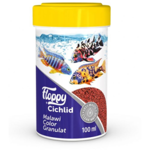 FLP021-FLOPPY CICHLID MALAWI COLOR GRANULAT 100ML